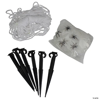 9.8' Giant Outdoor Spider Web Halloween Decoration