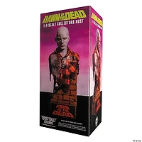 9" Dawn of the Dead Airport Zombie Bust Halloween Decoration