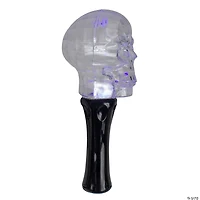 9" LED Transparent Multi-Function Halloween Skull Light