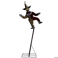 96" Sideshow Balancing Clown Animated Halloween Prop