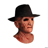 A Nightmare on Elm Street 2: Freddy's Revenge™ Deluxe Freddy Krueger Mask with Fedora Hat