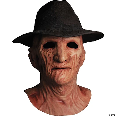 A Nightmare on Elm Street 2: Freddy's Revenge™ Deluxe Freddy Krueger Mask with Fedora Hat