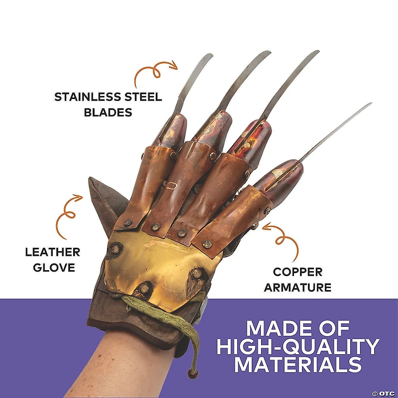 A Nightmare on Elm Street™ Deluxe Freddy Krueger Adults Costume Glove