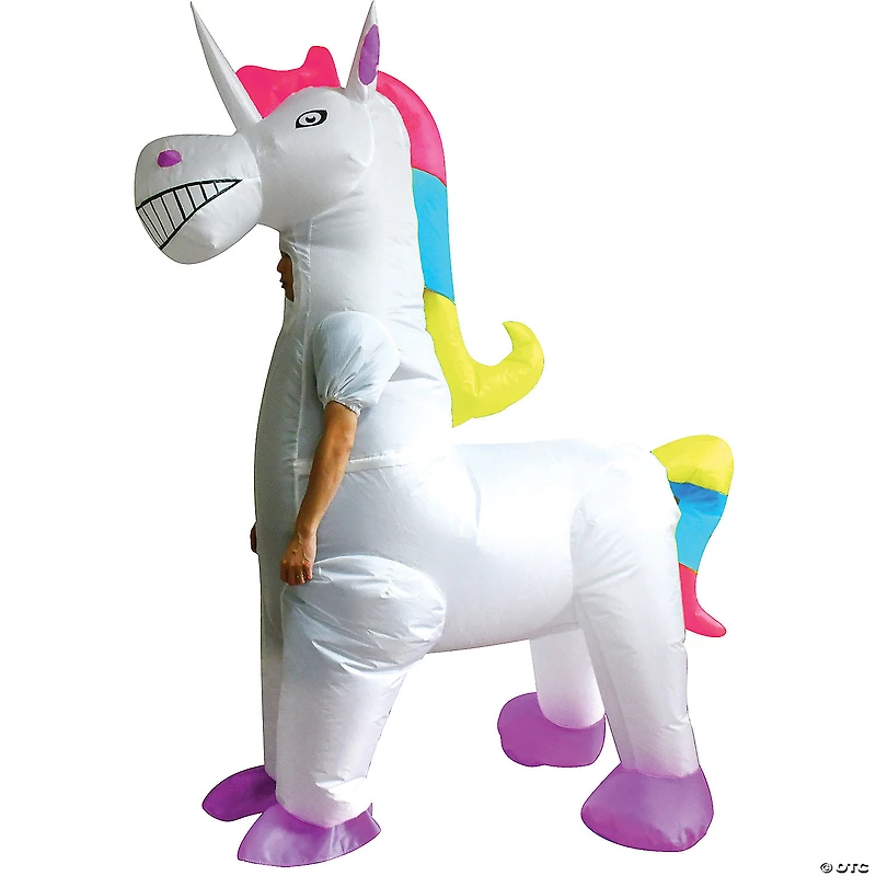 Adult Inflatable 4-Legged Unicorn Costume