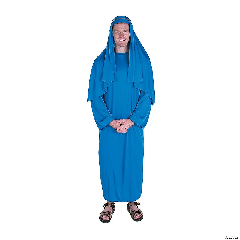 Adult’s Blue Nativity Robe & Headpiece