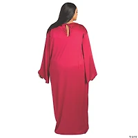 Adult’s Maroon Plus-Size Nativity Gown