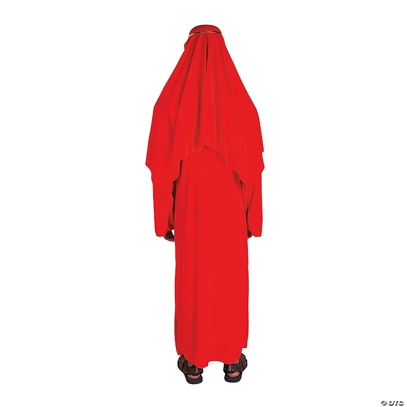 Adult’s Red Nativity Robe & Headpiece