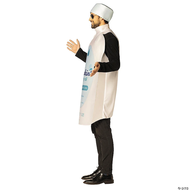 Adults Baby Oil Bottle Tunic Costume - One Size