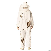 Adults Beekeeper with Printed Bees Jumpsuit Costume - One Size