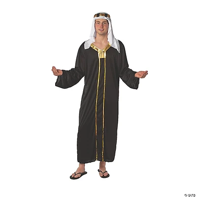 Adults Black & Gold Shepherd Costume