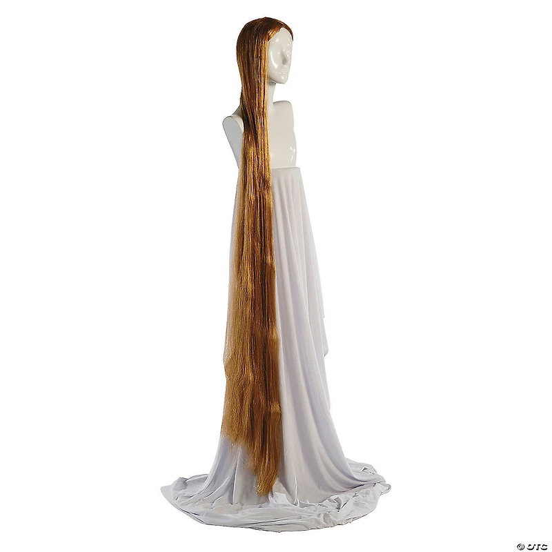 Adults Blonde Straight Extra Long Wig