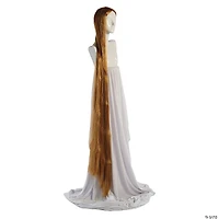 Adults Blonde Straight Extra Long Wig