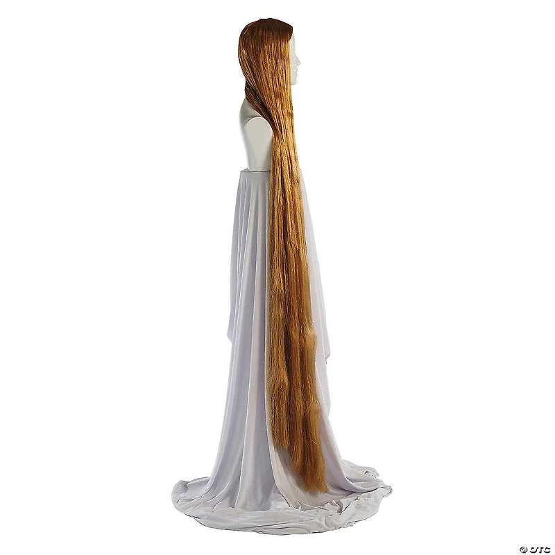 Adults Blonde Straight Extra Long Wig