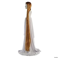 Adults Blonde Straight Extra Long Wig
