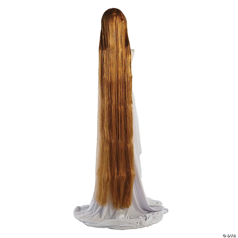 Adults Blonde Straight Extra Long Wig