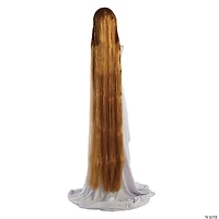 Adults Blonde Straight Extra Long Wig