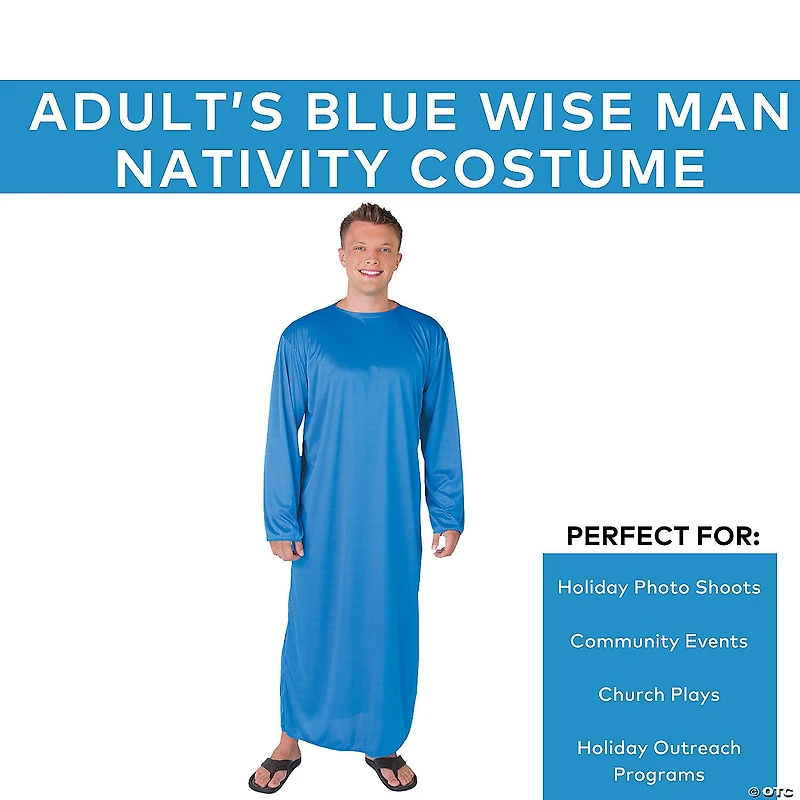 Adult's Blue Wise Man Robe