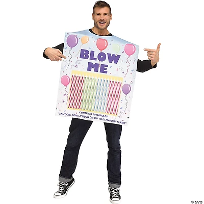 Adults Box Of Candles Costume