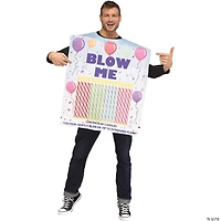 Adults Box Of Candles Costume