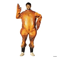 Adults Brown Cooked Turkey Costume