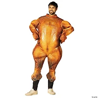 Adults Brown Cooked Turkey Costume