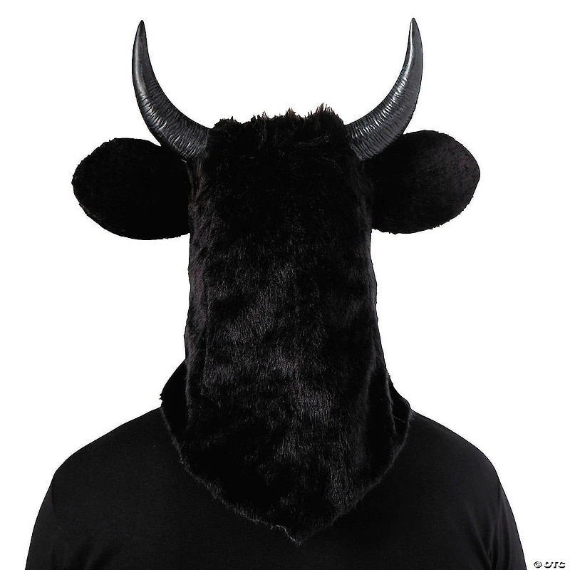 Adults Bull Moving Mouth Overhead Mask - One Size