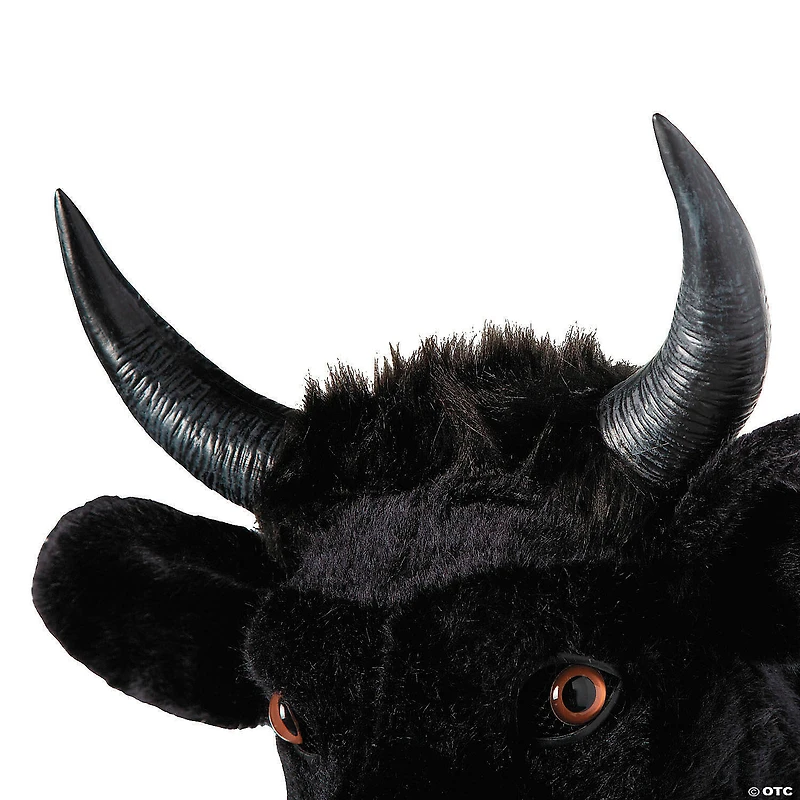 Adults Bull Moving Mouth Overhead Mask - One Size