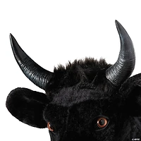 Adults Bull Moving Mouth Overhead Mask - One Size