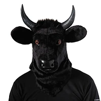 Adults Bull Moving Mouth Overhead Mask - One Size