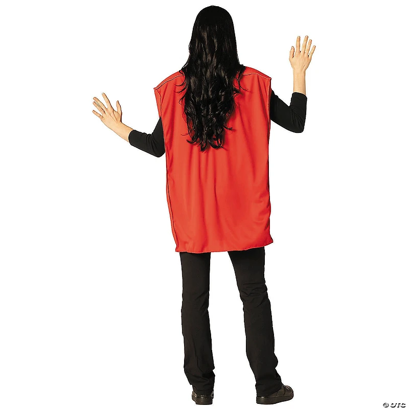 Adults Cap'n Crunch™ Cereal Box Tunic Costume - One Size