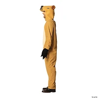 Adults Capybara Hooded Jumpsuit Costume - One Size