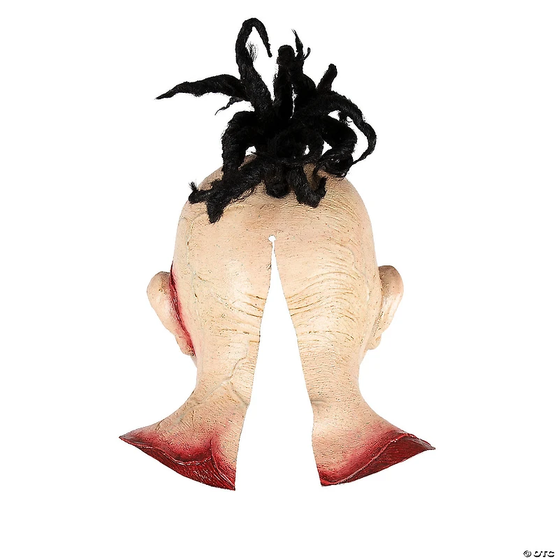 Adults Deluxe Kill the Clowns Punk Clown Latex Mask with Full Cowl - One Size