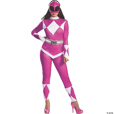 Adults Deluxe Mighty Morphin Power Rangers™ Pink Ranger Costume