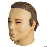 Adults Don Post Studios™ 1975 Overhead Face Mask with Brown Hair - One Size