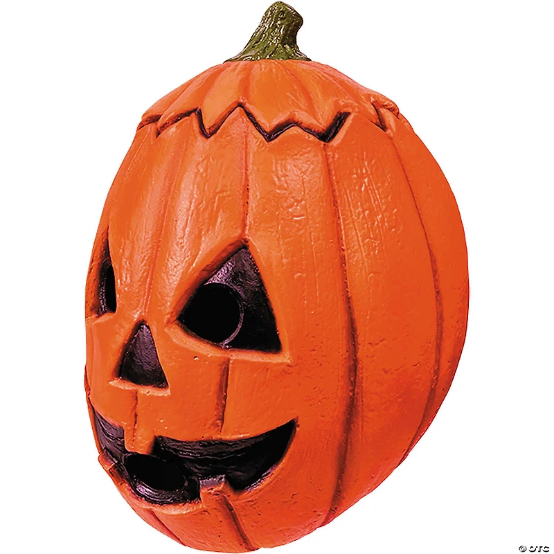 Adults Don Post Studios™ Orange Pumpkin Latex Mask