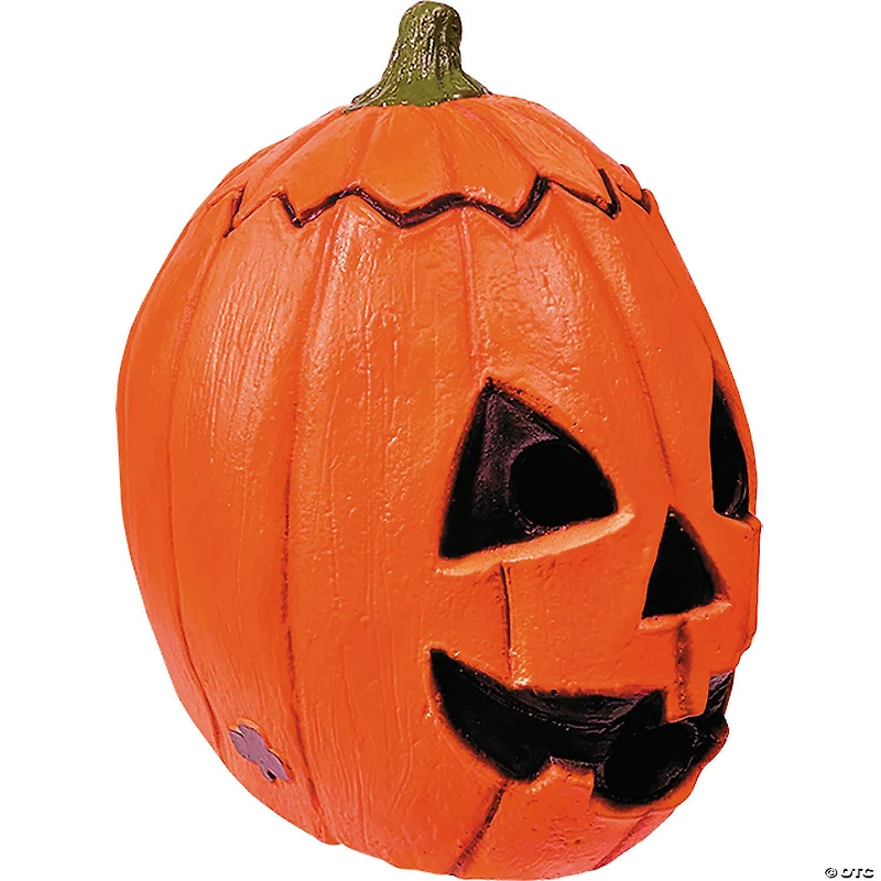 Adults Don Post Studios™ Orange Pumpkin Latex Mask
