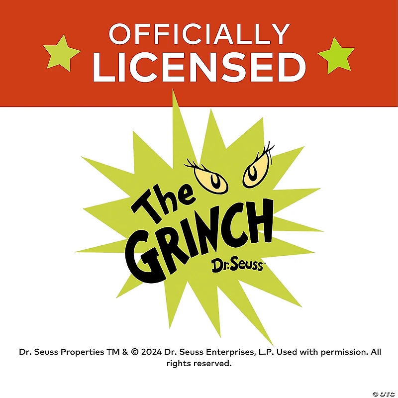 Adults Dr. Seuss™ How the Grinch Stole Christmas™ The Grinch Costume Accessory Kit