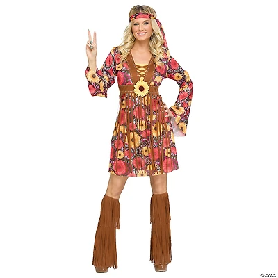 Adults Flower Power Hippie Costume