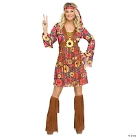 Adults Flower Power Hippie Costume