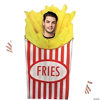Adults French Fries Costume