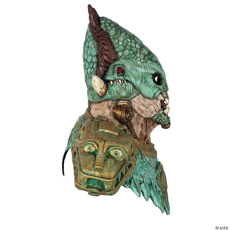 Adults Ghoulish Productions Aztec Quetzalcóatl Overhead Latex Mask - One Size