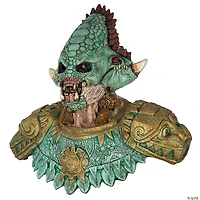 Adults Ghoulish Productions Aztec Quetzalcóatl Overhead Latex Mask - One Size