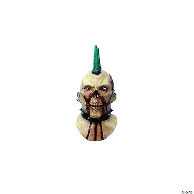 Adults Ghoulish Productions Billy Punk Zombie Overhead Latex Mask - One Size