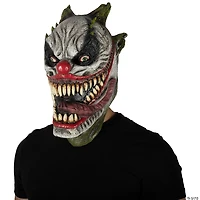 Adults Ghoulish Productions Clowns Mutant Clown Overhead Latex Mask - One Size