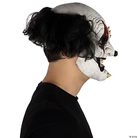 Adults Ghoulish Productions Clowns Prankster Black Clown Overhead Latex Mask - One Size