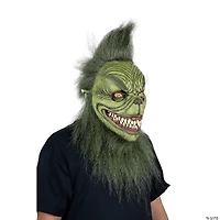 Adults Ghoulish Productions Grumpy Monster Overhead Latex Mask - One Size