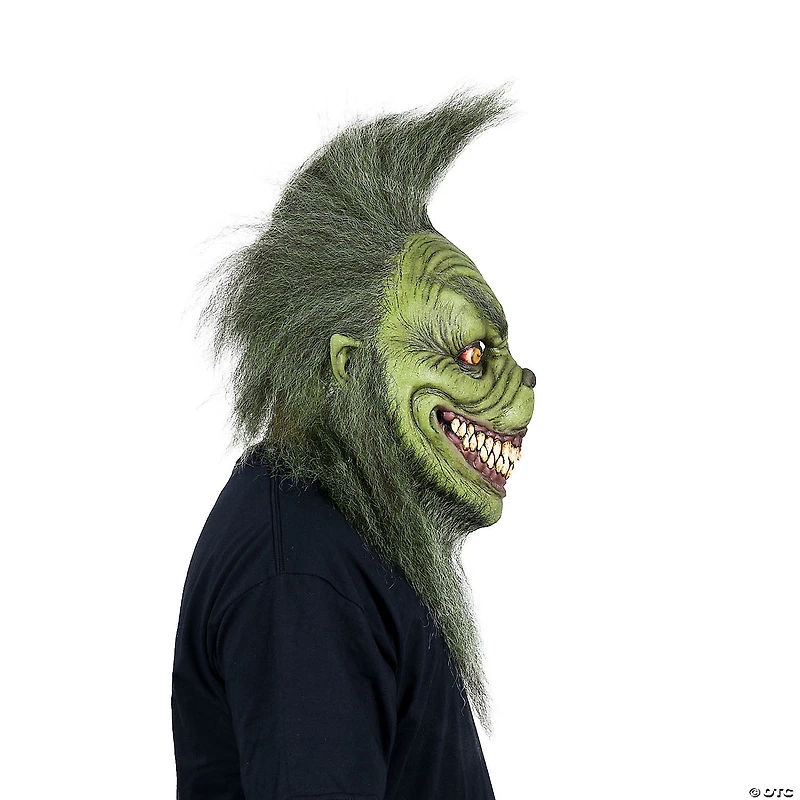 Adults Ghoulish Productions Grumpy Monster Overhead Latex Mask - One Size
