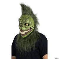 Adults Ghoulish Productions Grumpy Monster Overhead Latex Mask - One Size