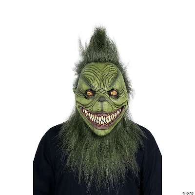 Adults Ghoulish Productions Grumpy Monster Overhead Latex Mask - One Size