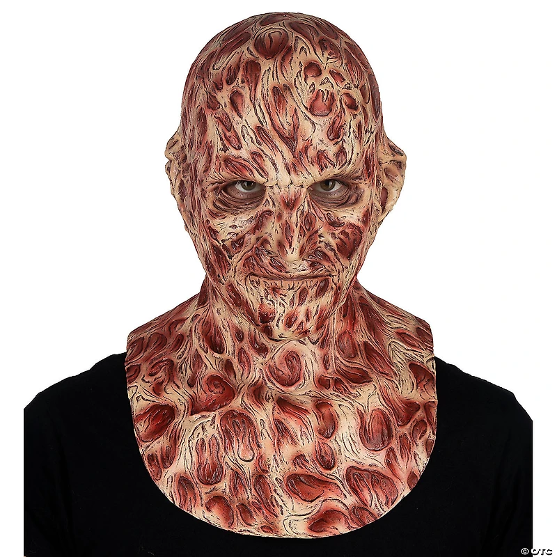 Adults Ghoulish Productions Hyper Mask Burned Man Overhead Latex Mask - One Size